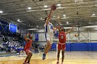 MBBall vs BSU  Men’s Basketball vs Bridgewater State University. - Photo by Keith Nordstrom : Wheaton, Basketball